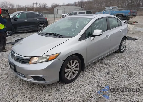 2012 Honda Civic Ex-L from USA, damaged, VIN 19XFB2F9XCE045450